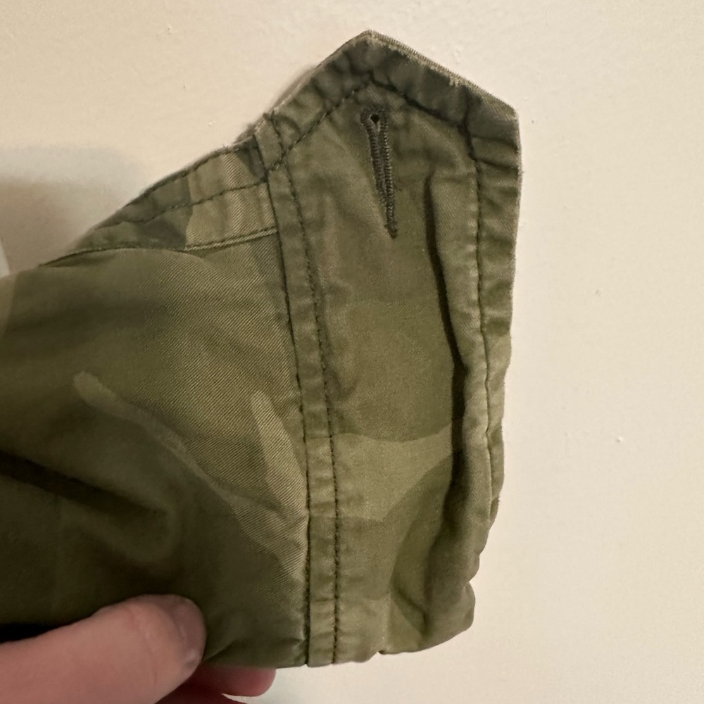 Abercrombie & Fitch OD Green Camo Coat - Medium - Picture 6 of 7